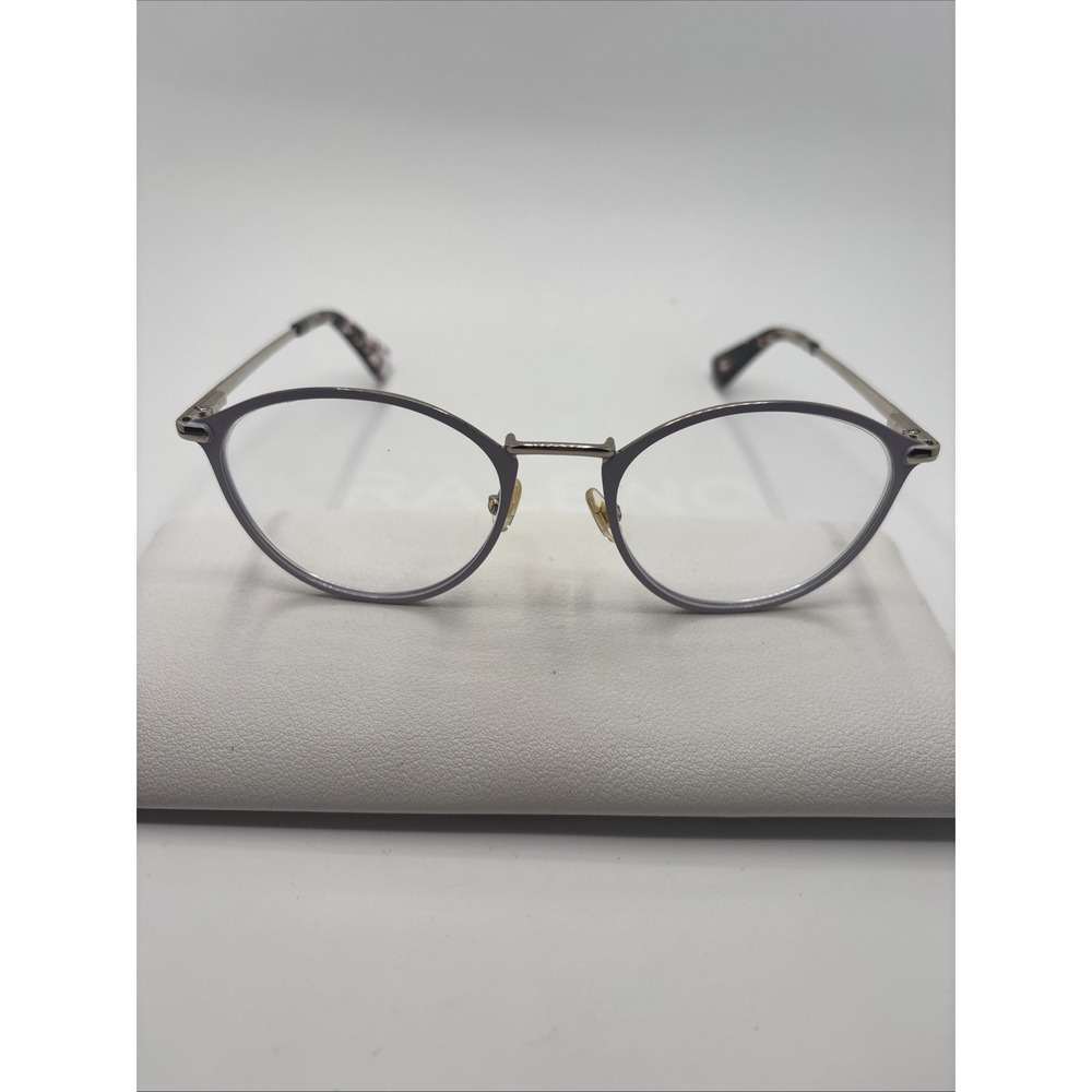 KATE SPADE NEW YORK JALYSSA B3V LIGHT PURPLE/GOLD AUTHENTIC EYEGLASSES 51-20 #C4